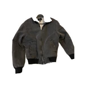 Forever 21 Insulated Denim Jacket Mens L